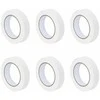Dažytojo maskavimo juostos 6 pcs Balta 25mm x 50m Popierius