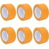 Dažytojo maskavimo juostos 6 pcs Geltona 50mm x 50m Popierius