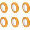 Dažytojo maskavimo juostos 6 pcs Geltona 19mm x 50m Popierius