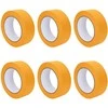 Dažytojo maskavimo juostos 6 pcs Geltona 38mm x 50m Popierius