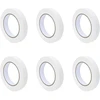 Dažytojo maskavimo juostos 6 vnt. Balta 19mm x 50m Popierius