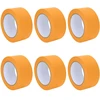 Dažytojo maskavimo juostos 6 vnt. Geltona 50mm x 50m Popierius