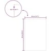 Dekoratyvinės Panelės 50 pcs Rūkyta ąžuolas 40 x 60 x 0.27 cm