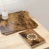 Dekoratyvinės Panelės 12 pcs Rūkyta ąžuolas 30 x 30 x 0.27 cm