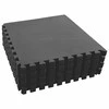 Baseino grindų kilimas 24 pcs Juoda 8,64 ㎡ EVA puta