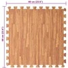 Baseino grindų kilimas 24 pcs Medis 8,64 ㎡ EVA puta