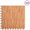 Baseino grindų kilimas 24 pcs Medis 8,64 ㎡ EVA puta