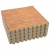 Baseino grindų kilimas 24 pcs Medis 8,64 ㎡ EVA puta