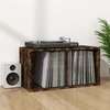 Dėžė vinilinėms plokštelėms, ąžuolo, 71x34x36cm, mediena
