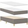 Kiemas lova su galvūgalio Tortora 100 x 200 cm audinys