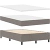 Kiemas lova su pagalve Tortora 120 x 190 cm audinys