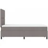 Kiemas lova su pagalve Tortora 120 x 190 cm audinys