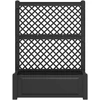 Didelis vazonas su treliu Antracito 99,5 x 43 x 133,5 cm PP