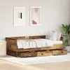 Dienos lova Senovinis medis 90 x 190 cm Apdirbta mediena
