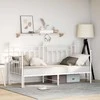 Lova Dienos lovos rėmas Balta 75 x 190 cm Plienas
