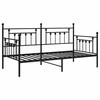 Lova Dienos lovos rėmas Juoda 107 x 203 cm Plienas
