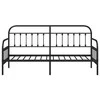 Lova Dienos lovos rėmas Juoda 75 x 190 cm