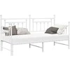 Lova Dienos lovos rėmas Balta 80 x 200 cm Plienas