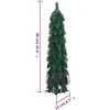Dirbtinė apšviesta Kalėdų eglutė su 45 LED lemputėmis, 90cm