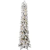 Dirbtinė apšviesta Kalėdų eglutė su 100 LED ir sniegu, 180cm
