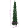 Dirbtinė apšviesta Kalėdų eglutė su 130 LED lempučių, 210cm