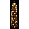 Dirbtinė apšviesta Kalėdų eglutė su 30 LED ir sniegu, 60cm