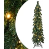 Dirbtinė apšviesta Kalėdų eglutė su 60 LED lempučių, 120cm