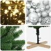 Dirbtinė kalėdinė eglutė su rutuliuku 120 cm 150 LED