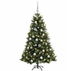 Dirbtinė kalėdinė eglutė su rutuliuku 120 cm 150 LED