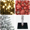 Dirbtinė kalėdinė eglutė su rutuliuku 120 cm 150 LED