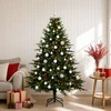 Dirbtinė kalėdinė eglutė su rutuliuku 120 cm 150 LED