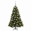 Dirbtinė kalėdinė eglutė su rutuliuku 120 cm 150 LED