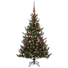 Dirbtinė kalėdinė eglutė su rutuliuku 120 cm 150 LED
