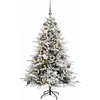 Dirbtinė kalėdinė eglutė su rutuliuku 120 cm 150 LED