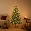 Dirbtinė kalėdinė eglutė su rutuliuku 120 cm 150 LED