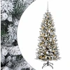 Dirbtinė kalėdinė eglutė su rutuliuku 120 cm 150 LED