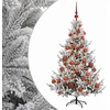 Dirbtinė kalėdinė eglutė su rutuliuku 120 cm 150 LED