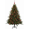 Dirbtinė kalėdinė eglutė su rutuliuku 120 cm 150 LED