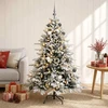 Dirbtinė kalėdinė eglutė su rutuliuku 120 cm 150 LED