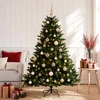 Dirbtinė kalėdinė eglutė su rutuliuku 120 cm 150 LED