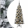 Dirbtinė kalėdinė eglutė su rutuliuku 120 cm 150 LED