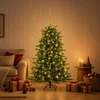 Dirbtinė kalėdinė eglutė su rutuliuku 120 cm 150 LED