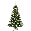 Dirbtinė kalėdinė eglutė su rutuliuku 120 cm 150 LED