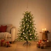 Dirbtinė kalėdinė eglutė su rutuliuku 120 cm 150 LED