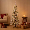 Dirbtinė kalėdinė eglutė su rutuliuku 120 cm 150 LED