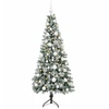 Dirbtinė kalėdinė eglutė su rutuliuku 120 cm 150 LED