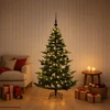 Dirbtinė kalėdinė eglutė su rutuliuku 120 cm 150 LED