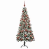 Dirbtinė kalėdinė eglutė su rutuliuku 120 cm 150 LED