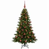 Dirbtinė kalėdinė eglutė su rutuliuku 120 cm 150 LED