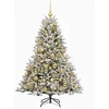 Dirbtinė kalėdinė eglutė su rutuliuku 120 cm 150 LED